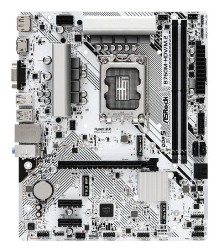 Asrock B760M-HDV/M.2 motherboard Intel B760 LGA 1700 micro ATX