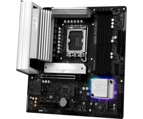 Asrock B860M Pro RS WiFi Intel B860 LGA 1851 (Socket V1) micro ATX