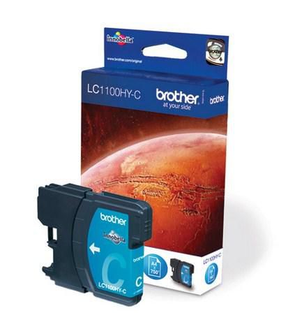 Brother LC-1100HYC Ink cartridge cyan high-capacity, 750 pages ISO/IEC 24711 10.1ml for Brother MFC 6490 C