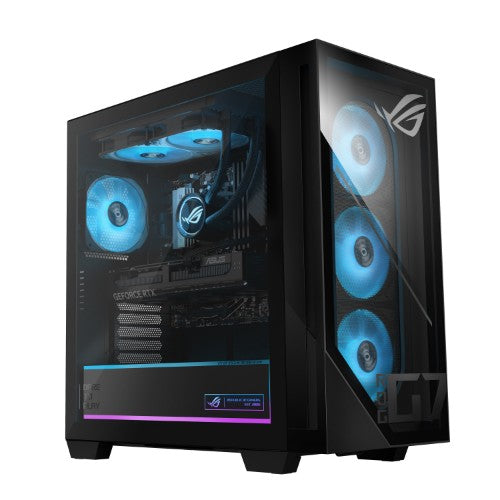 ASUS ROG G700 GM700TZ-R8700F040W AMD Ryzen™ 7 8700F 32 GB DDR5-SDRAM 1 TB SSD NVIDIA GeForce RTX 5070 Windows 11 Home Tower PC Black