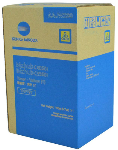 Konica Minolta AAJW250/TNP-79Y Toner yellow, 9K pages for KM Bizhub C 3350 i