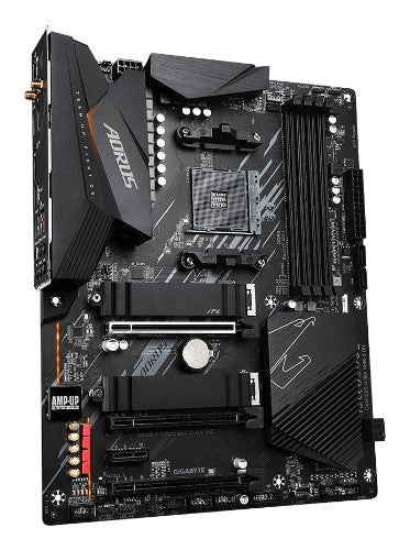 GIGABYTE B550 AORUS ELITE AX V2 Motherboard - AMD Ryzen 5000 CPUs, 12+2 Phases VRM, up to 4733MHz DDR4, 1xPCIe 4.0 + 1xPCIe 3.0 M.2, Wi-Fi 6E, 2.5GbE LAN, USB 3.2 Gen 2