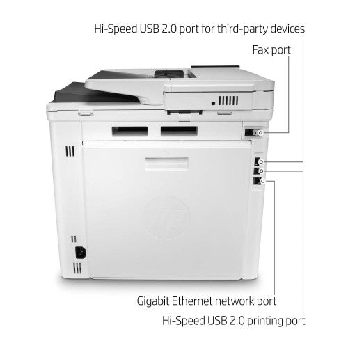 HP Color LaserJet Enterprise LaserJet Enterprise M480f Multifunction Color Printer, Ethernet Only; Copier, Scanner