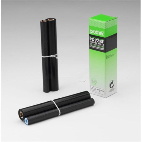 Brother PC-72RF Thermal-transfer roll, 2x144 pages Pack=2 for Brother Fax T 102/72