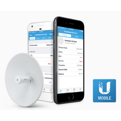 Ubiquiti PowerBeam ACGen2 450 Mbit/s White