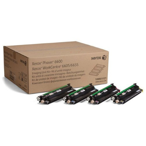 Xerox 108R01121 Drum kit multi pack Bk,C,M,Y, 4x60K pages ISO/IEC 19752 Pack=4 for Xerox Phaser 6600/VersaLink C 400