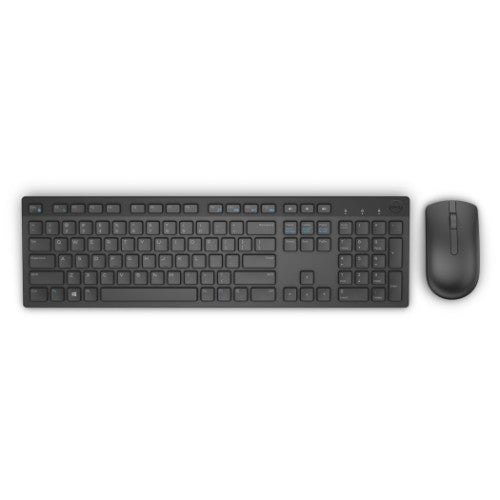 DELL KM636 keyboard Mouse included Universal RF Wireless QWERTY Spanish Black