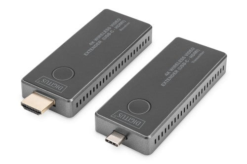 Digitus 4K Wireless Video Extender Set, 30 m (USB-C - HDMI), 4K/30Hz