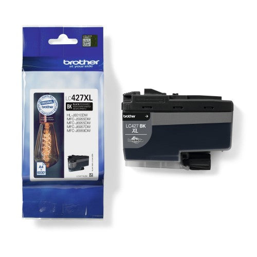 Brother LC-427XLBK Ink cartridge black high-capacity, 6K pages ISO/IEC 24711 for Brother MFC-J 5955