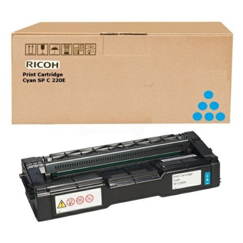 Ricoh 407544 Toner cyan, 1.6K pages ISO/IEC 19798 for Ricoh Aficio SP C 250