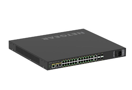 NETGEAR M4250-26G4XF-PoE+ Managed L2/L3 Gigabit Ethernet (10/100/1000) Power over Ethernet (PoE) 1U Black