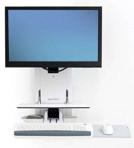 Ergotron 61-080-062 monitor mount / stand 61 cm (24") Wall White
