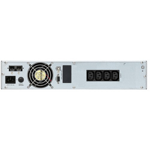 Infosec E3 Pro 2000 RT uninterruptible power supply (UPS) Double-conversion (Online) 2 kVA 1800 W 4 AC outlet(s)