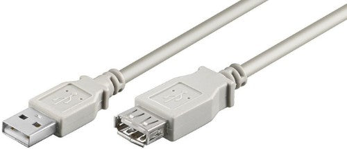 Microconnect USBAAF3 USB cable USB 2.0 3 m USB A Grey