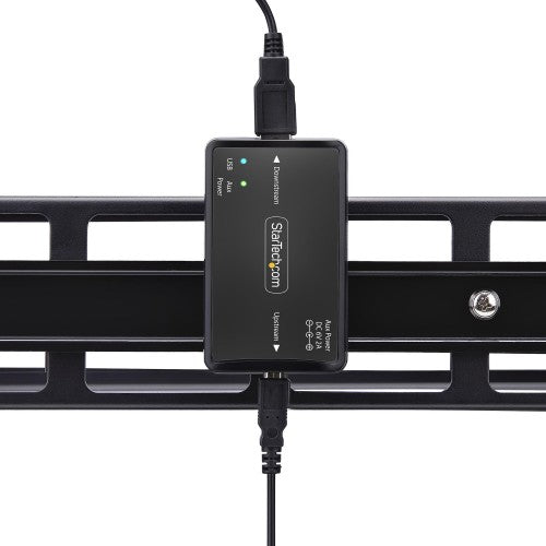 StarTech.com USB Galvanic Isolator, Up To 6KV, Electrical Noise Isolator, IP40, DIN Rail Mount, Isolated Power Filter, USB 2.0/1.1, 5V/250mA, Plug-and-Play, TAA