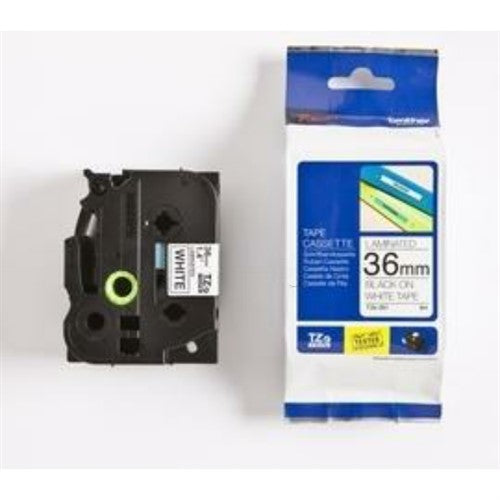 Brother TZE-261 DirectLabel black on white Laminat 36mm x 8m for Brother P-Touch TZ 3.5-36mm/HSE/6-36mm