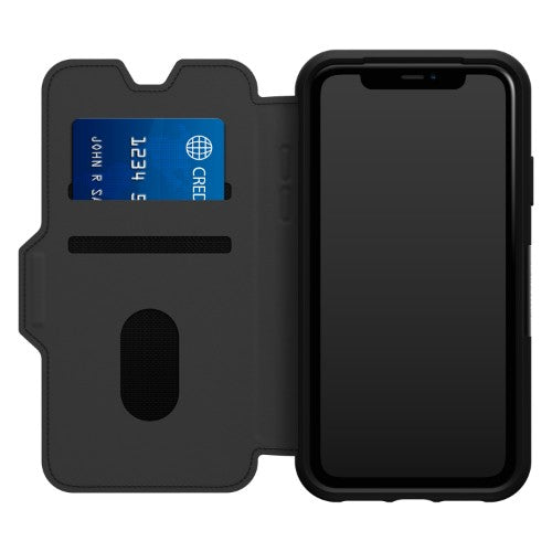 OtterBox Strada Folio Series for Apple iPhone 11, black