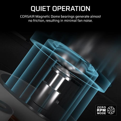 Corsair Nautilus 360 RS Processor All-in-one liquid cooler 12 cm Black