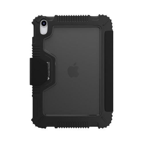 MAXCases Extreme Folio-X for iPad 10 & 11th gen (Black-Smooth Wipeable Material)