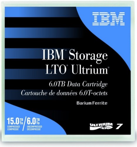 IBM LTO Ultrium 7 Data Cartridge Blank data tape 6 TB