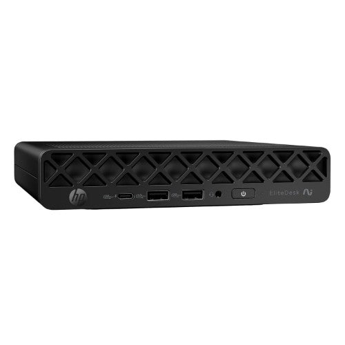 HP EliteDesk 8 Mini G1a AMD Ryzen™ 5 220 16 GB DDR5-SDRAM 256 GB SSD Windows 11 Pro Mini PC Black