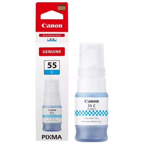 Canon 6289C001/GI-55C Ink bottle cyan, 3K pages ISO/IEC 19752 40ml for Canon Maxify GX 1050