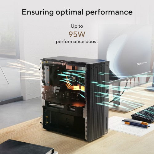 ASUS V500 Mini Tower V500MV-13420H027W Intel® Core™ i5 i5-13420H 8 GB DDR5-SDRAM 512 GB SSD Windows 11 Home PC Grey