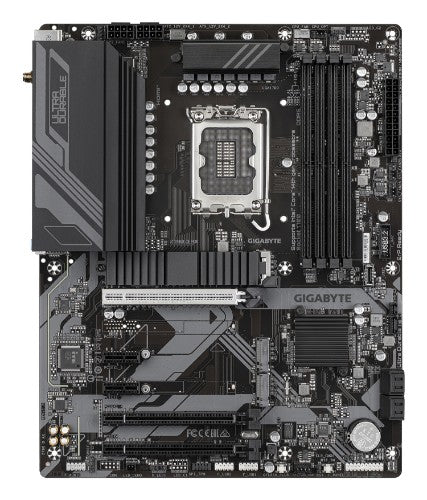 GIGABYTE Z790 D AX Motherboard - Supports Intel Core 14th Gen CPUs, 12+1+1 Phases Digital VRM, up to 7600MHz DDR5 (OC), 3xPCIe 4.0 M.2, Wi-Fi 6E, 2.5GbE LAN, USB 3.2 Gen 2