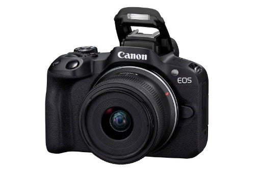 Canon EOS R50, Black + RF-S 18-45mm F4.5-6.3 IS STM Kit