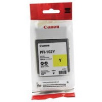 Canon 0898B001/PFI-102Y Ink cartridge yellow 130ml for Canon IPF 500/600/700/750