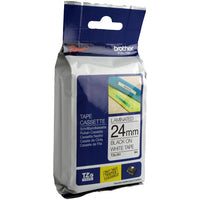 Brother TZE-251 DirectLabel black on white Laminat 24mm x 8m for Brother P-Touch TZ 3.5-24mm/HSE/36mm/6-24mm/6-36mm