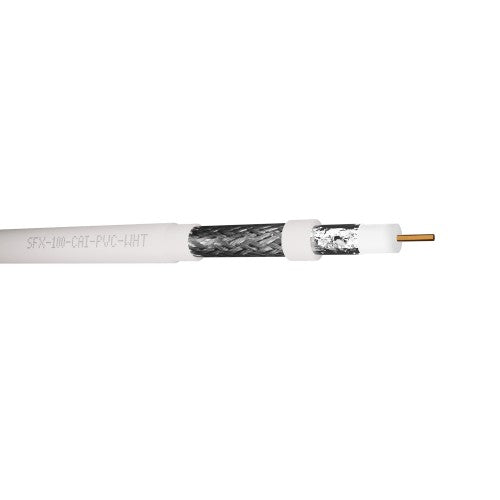 Securi-Flex SFX/100-CAI-PVC-WHT-250 coaxial cable 250 m No White