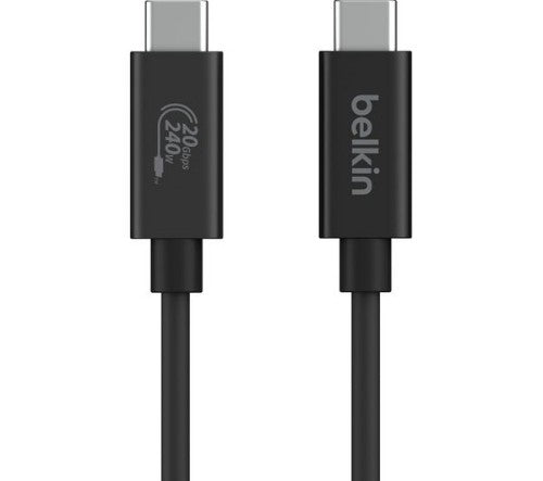 Belkin INZ004BT2MBK USB cable USB4 Gen 2x2 2 m USB C Black