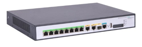 HPE Networking Comware Router 1GbE and Combo 2GbE WAN 8GbE LAN PoE MSR958