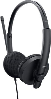 DELL WH1022 Headset Wired Head-band Calls/Music USB Type-A Black