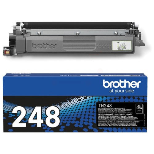 Brother TN-248BK Toner-kit black, 1K pages ISO/IEC 19752 for Brother DCP-L 3500/HL-L 8200