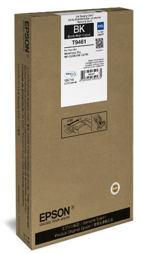 Epson C13T946140/T9461 Ink cartridge black extra High-Capacity, 10K pages 136,7ml for Epson WF-C 5290