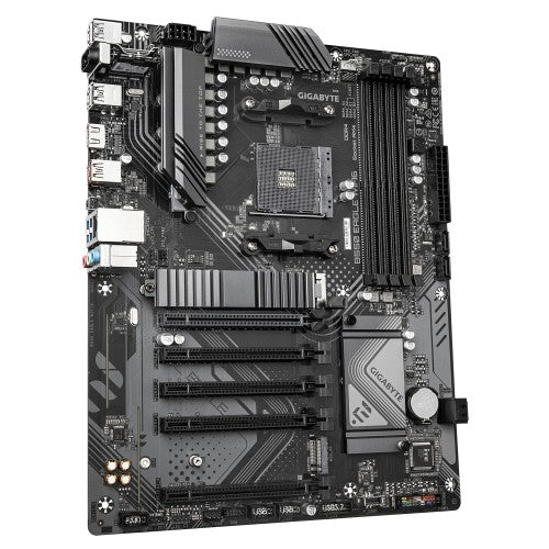 GIGABYTE B550 EAGLE WIFI6 Motherboard - AMD Ryzen 5000 G-Series CPUs, 10+3+1 Phases VRM, up to 3200MHz DDR4, 1xPCIe 4.0 + 1xPCIe 3.0 M.2, 1GbE LAN, WIFI 6, USB 3.2 Gen 2