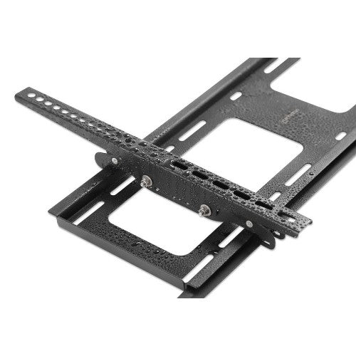 Manhattan Outdoor Wall Mount for TV & Monitors (Tiltable Anti Theft), For screens 37" to 65", VESA compatability: all between 200x200mm and 600x400mm - check the dimensions of the four mounting holes on back of screen to ensure it fits, Max 80kg, Lockable