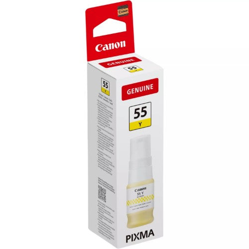 Canon 6291C001/GI-55Y Ink bottle yellow, 3K pages ISO/IEC 19752 40ml for Canon Maxify GX 1050