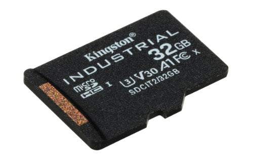 Kingston Technology 32GB microSDHC Industrial C10 A1 pSLC Card + SD Adapter