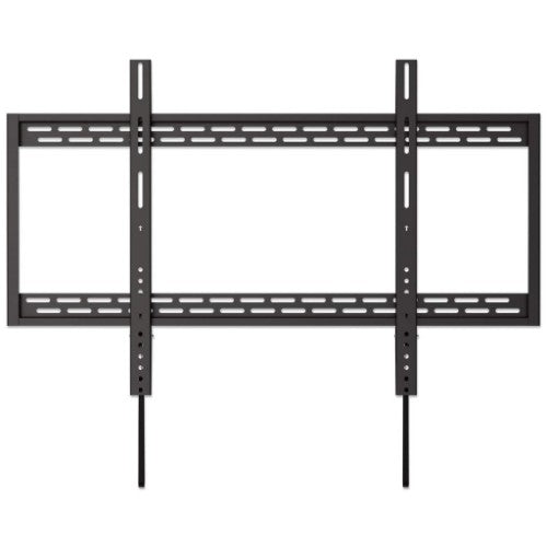 Manhattan Wall Mount for TV & Monitors (Fixed), For screens 60" to 100", VESA compatability: all between 200x200mm and 900x600mm - check the dimensions of the four mounting holes on back of screen to ensure it fits, Max 50kg, Black, Bracket