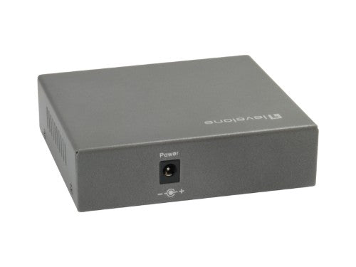 LevelOne 5-Port Gigabit PoE Switch, 802.3at/af PoE, 4 PoE Outputs, 60W