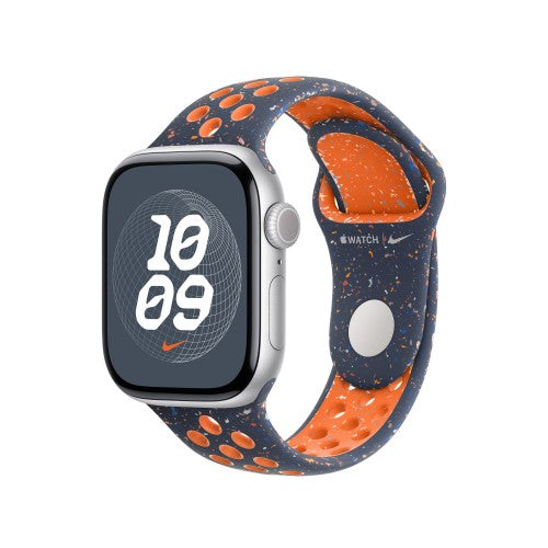 Apple MC2E4ZM/A Smart Wearable Accessories Band Blue, Orange Fluoroelastomer