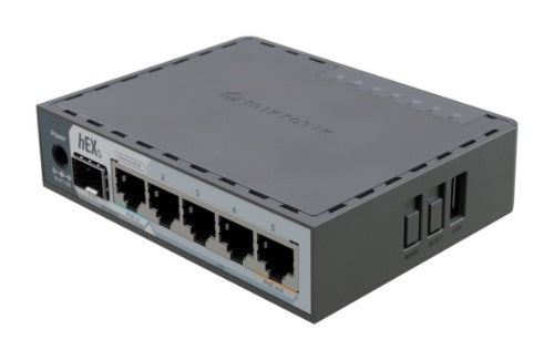 Mikrotik E60IUGS wired router Gigabit Ethernet Black