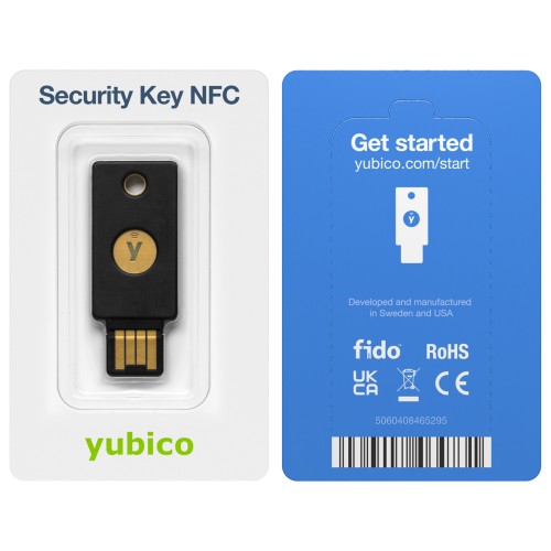 Yubico 5060408465295 hardware authenticator