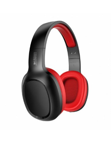 Urban Factory MOVEE: OVER-THE-EAR BLUETOOTH 5.1 RECHARGEABLE HEADSET - BLACK/RED