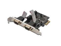 Digitus 2-Port Serial Interface Card, PCIe