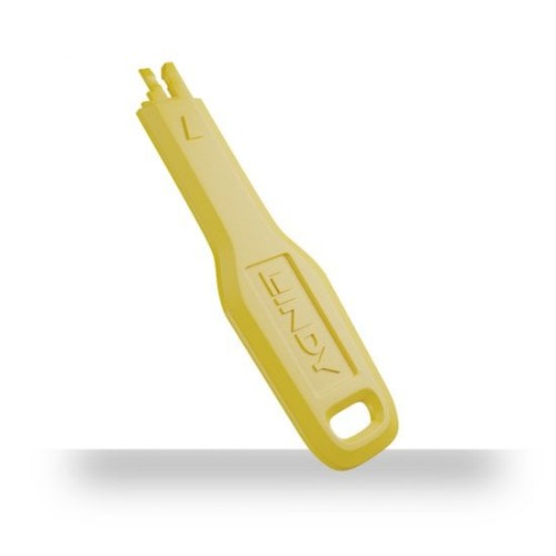 Lindy RJ45 Port Blocker key, Yellow