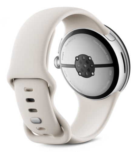 Google Pixel Watch 3 AMOLED 45 mm Digital Touchscreen Silver Wi-Fi GPS (satellite)